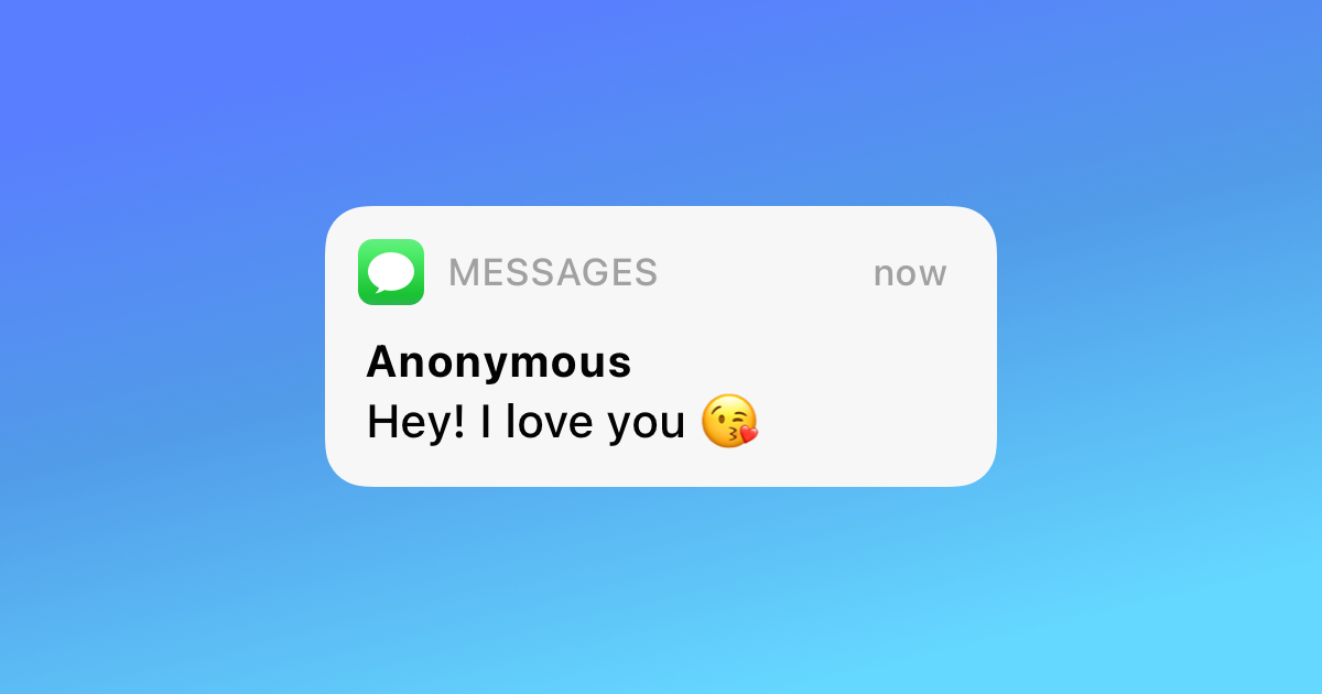 cum se trimite un sms anonim